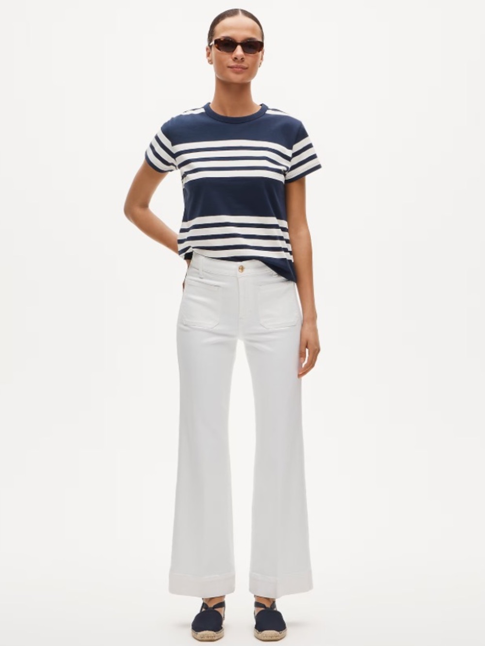 NWT J Crew Charley Kickout Cropped Jean